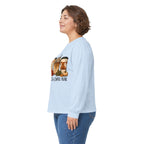 Autumn Leaves & Coffee People Long Sleeve Tee — Cozy Fall Coffee Graphic Shirt