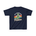 Kids Tee - "Just A Boy Who Loves Pickles" Retro Pickle Graphic