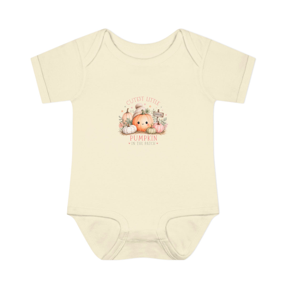 Cute Pumpkin Baby Bodysuit - 'Little Pumpkin' Fall Infant Onesie
