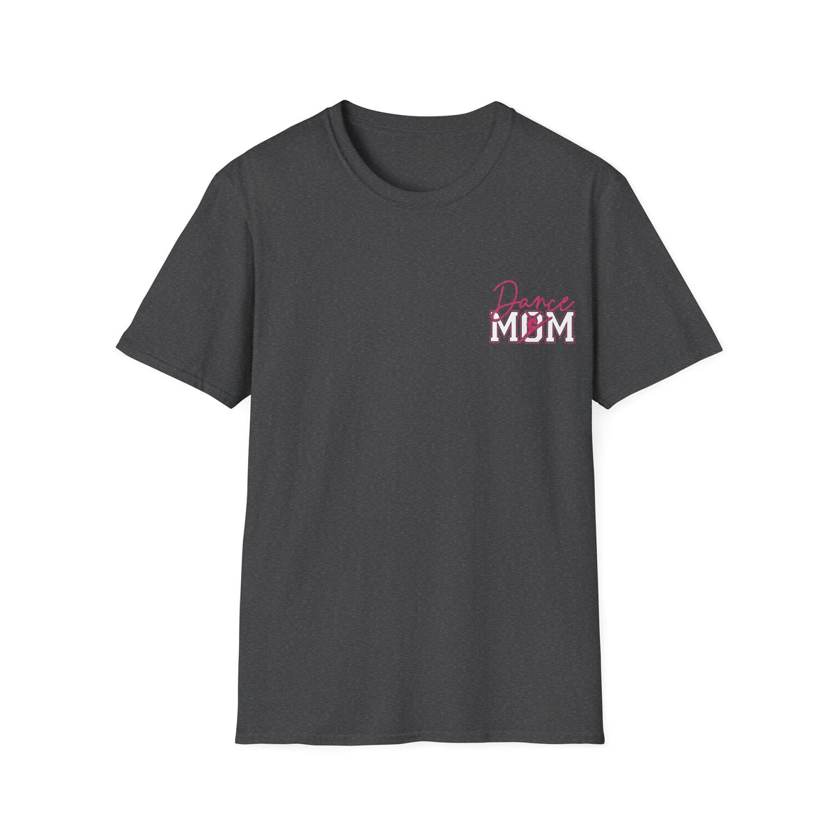 Dance Mom T-Shirt — Pink Script Dance MOM Tee