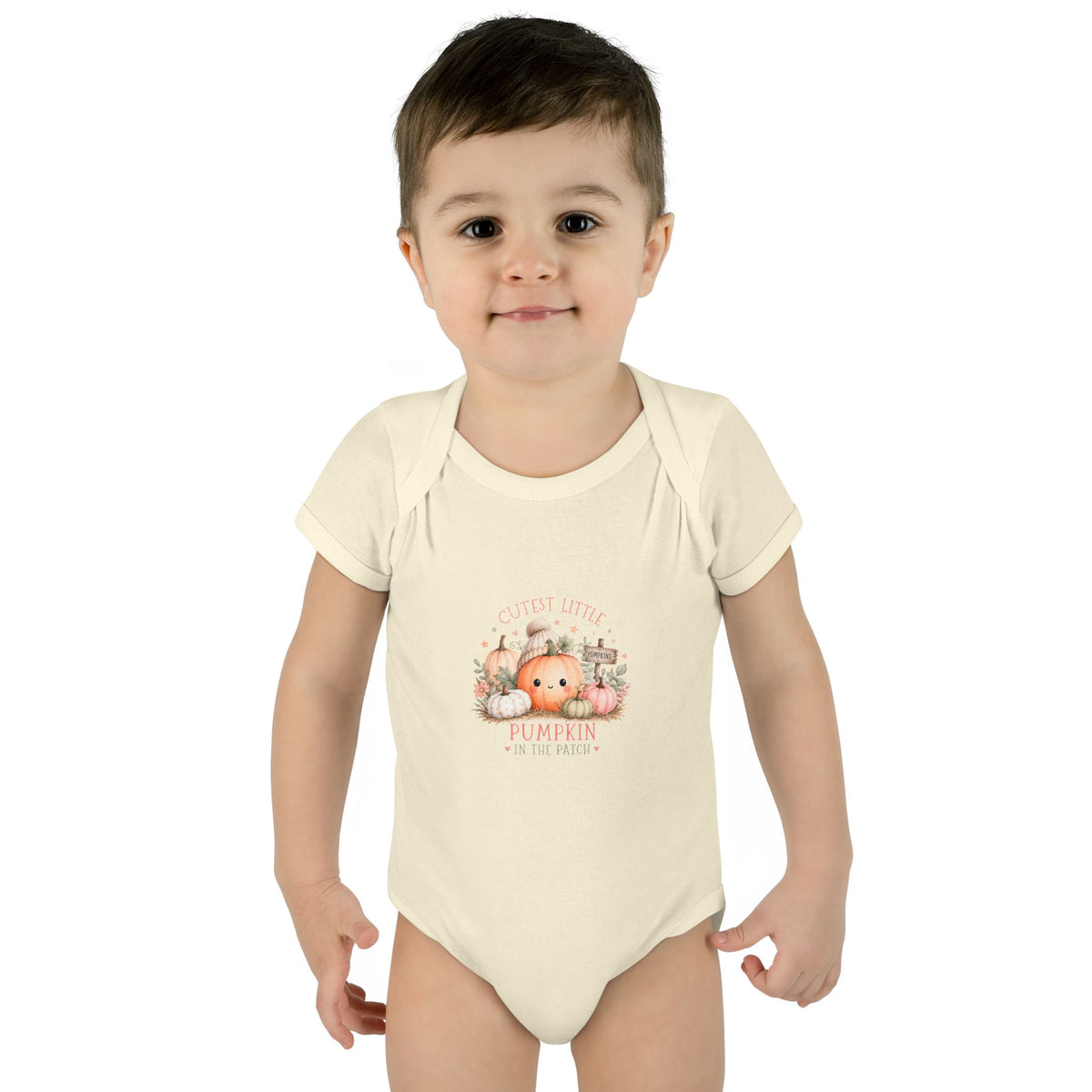 Cute Pumpkin Baby Bodysuit - 'Little Pumpkin' Fall Infant Onesie