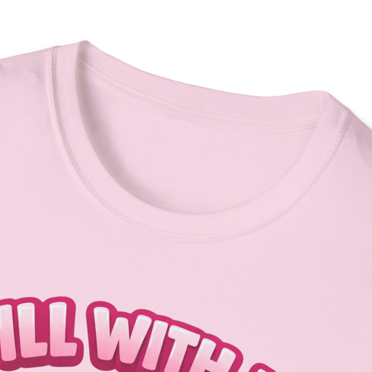 T-Shirt — Cute Kawaii Pickle Jar Design "Dill With It! Pickle Time!" | Funny Foodie Tee