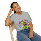 Sweet Sassy Pickle T-Shirt — "Sweet, Sassy & Pickle Obsessed" Cute Cactus/Pickle Graphic Tee