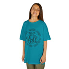 Kids 'Hello Fall' Tee — Playful Pumpkin & Autumn Words