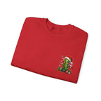 Christmas Cactus Sweatshirt — Cute Santa Hat Holiday Crewneck