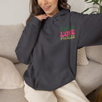 Peace Love Pickles Hoodie — Retro Groovy Graphic Hoodie