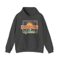 Summer Vibes Hoodie — Retro Sunset Graphic Pullover