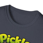 Pickle Time T-Shirt — Cute Cartoon Pickle Jar Graphic Tee