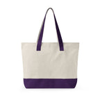 Beach Life Canvas Tote - "Life is Better at the Beach" Zippered Tote Bag