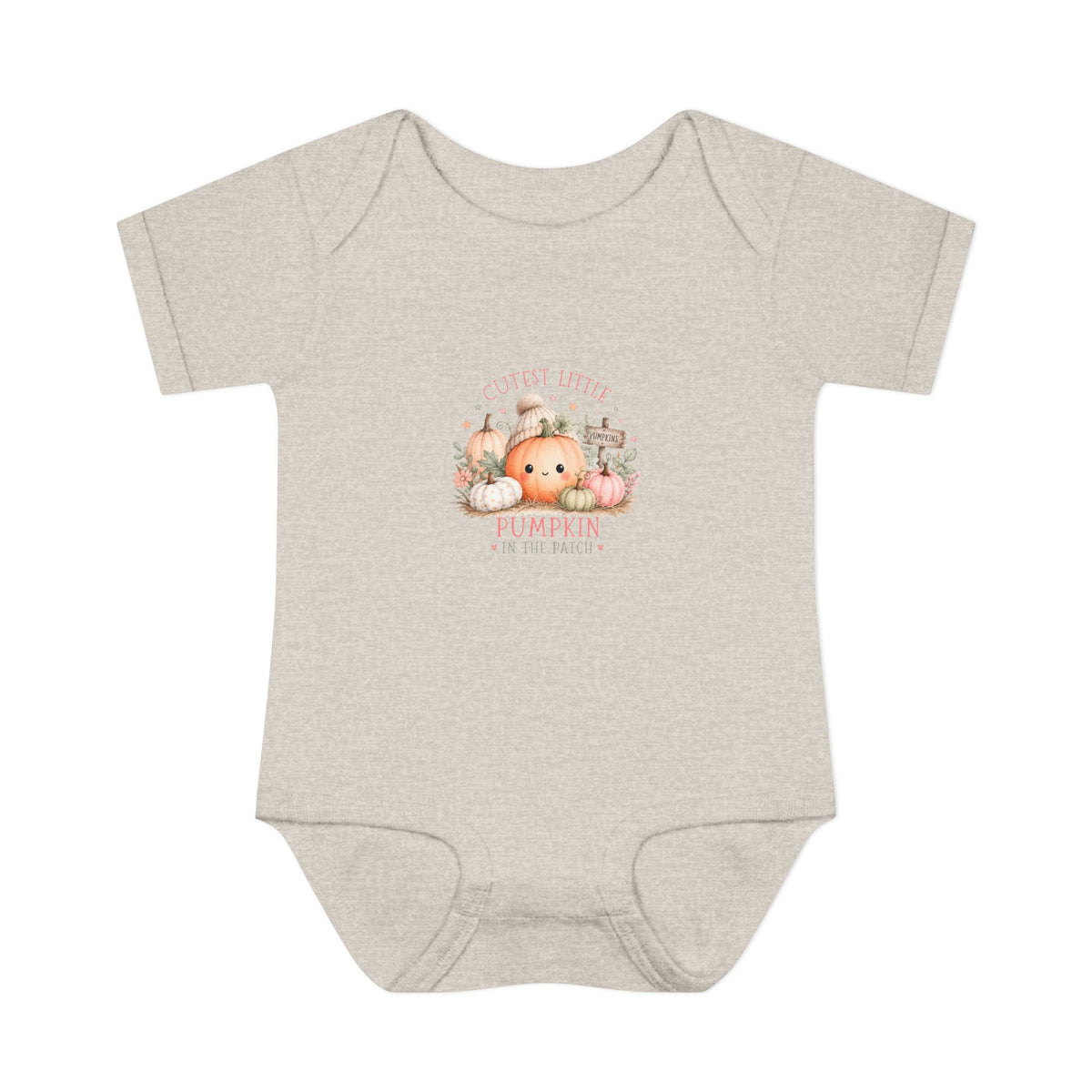 Cute Pumpkin Baby Bodysuit - 'Little Pumpkin' Fall Infant Onesie