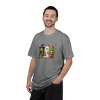 Halloween Trio T-Shirt — Cute Witch, Ghost & Pumpkin Costume Tee
