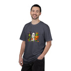 Halloween Trio T-Shirt — Cute Witch, Ghost & Pumpkin Costume Tee