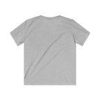 Kids Tee — Pink Glitter Heart Crown Birthday Girl Shirt