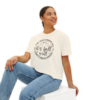 Fall Vibes Boxy Tee — "It's Fall Y'all" Pumpkin Graphic