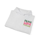 Peace Love Pickles Hoodie — Retro Groovy Graphic Hoodie