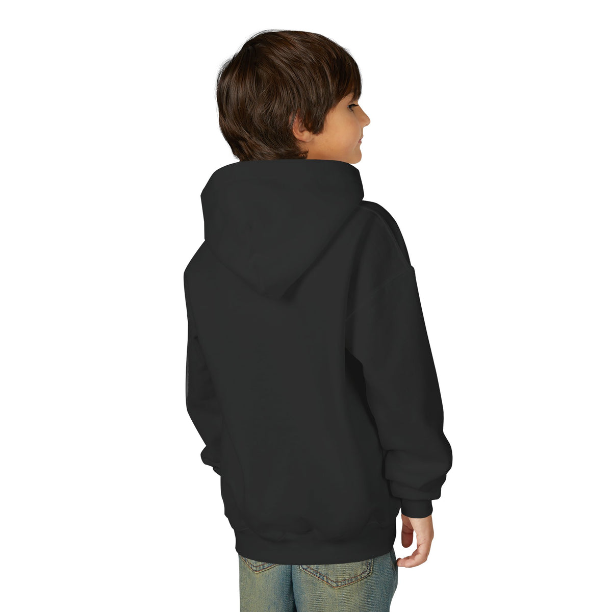 Youth Hoodie — "Beach Vibes" Pastel Retro Graphic