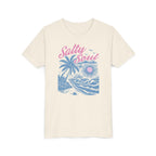 Kids Tee - "Salty Soul" Pastel Beach Palm Graphic