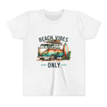 Kids Tee — "Beach Vibes Only" Surf Van Graphic