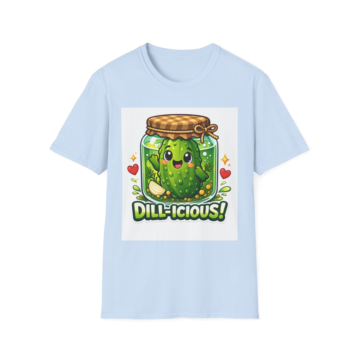 Dill-icious! Cute Pickle Jar T-Shirt