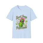 Sweet Sassy Pickle T-Shirt — "Sweet, Sassy & Pickle Obsessed" Cute Cactus/Pickle Graphic Tee