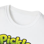 Pickle Time T-Shirt — Cute Cartoon Pickle Jar Graphic Tee