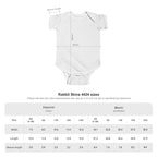 Leopard Heart Infant Bodysuit — Cute Animal Print Baby Onesie