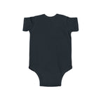 Leopard Heart Infant Bodysuit — Cute Animal Print Baby Onesie