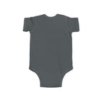 Leopard Heart Infant Bodysuit — Cute Animal Print Baby Onesie