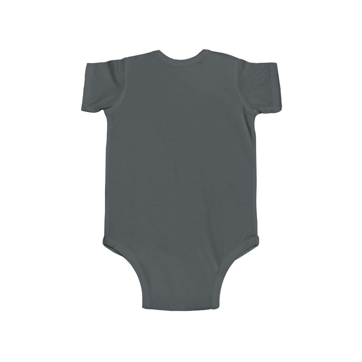 Leopard Heart Infant Bodysuit — Cute Animal Print Baby Onesie