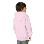 Youth Hoodie — "Beach Vibes" Pastel Retro Graphic