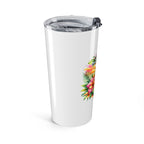 20oz Tropical Margarita Stainless Steel Tumbler — "Margarita Weather" Insulated Travel Cup