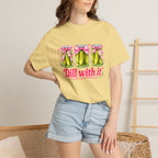 Dill With It T-Shirt — Cute Pickle Graphic Tee for Foodie & Mom Gifts