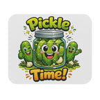 Pickle Time! Cute Cartoon Pickles Mouse Pad