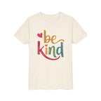 Kids Tee — 'Be Kind' Colorful Heart Graphic