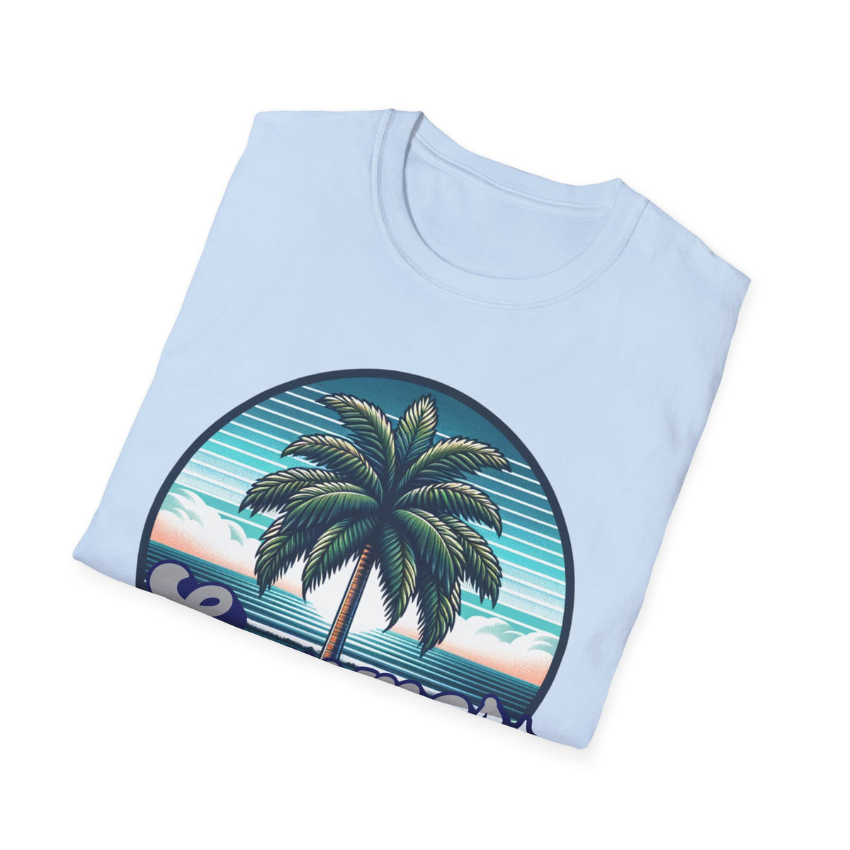 Summer Vibes Palm Tree T-Shirt