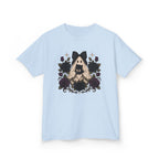 Kids Tee — Gothic Floral Ghost Girl Halloween Shirt