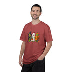 Halloween Trio T-Shirt — Cute Witch, Ghost & Pumpkin Costume Tee
