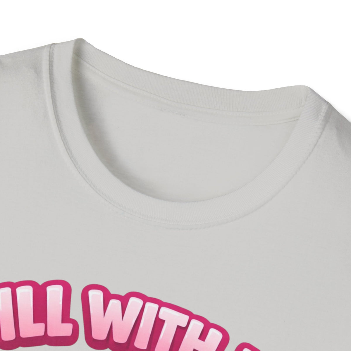 T-Shirt — Cute Kawaii Pickle Jar Design "Dill With It! Pickle Time!" | Funny Foodie Tee