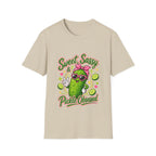 Sweet Sassy Pickle T-Shirt — "Sweet, Sassy & Pickle Obsessed" Cute Cactus/Pickle Graphic Tee