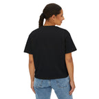 Breast Cancer Awareness Boxy Tee — "In October We Wear Pink" Pink Ribbon Shirt