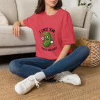 I Like 'Em Pickle T-Shirt — Cute Cartoon Pickle Graphic Tee