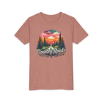 Kids Tee — 'Take Me Home' Retro Sunset Forest Tee