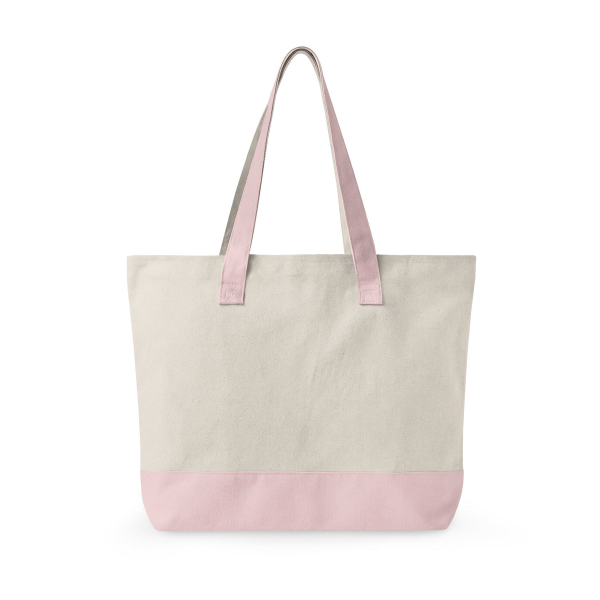 Canvas Tote Bag — "Take Me Where Summer Never Ends" Colorful Beach Tote