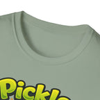 Pickle Time T-Shirt — Cute Cartoon Pickle Jar Graphic Tee
