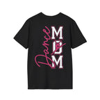 Dance Mom T-Shirt — Pink Script Dance MOM Tee