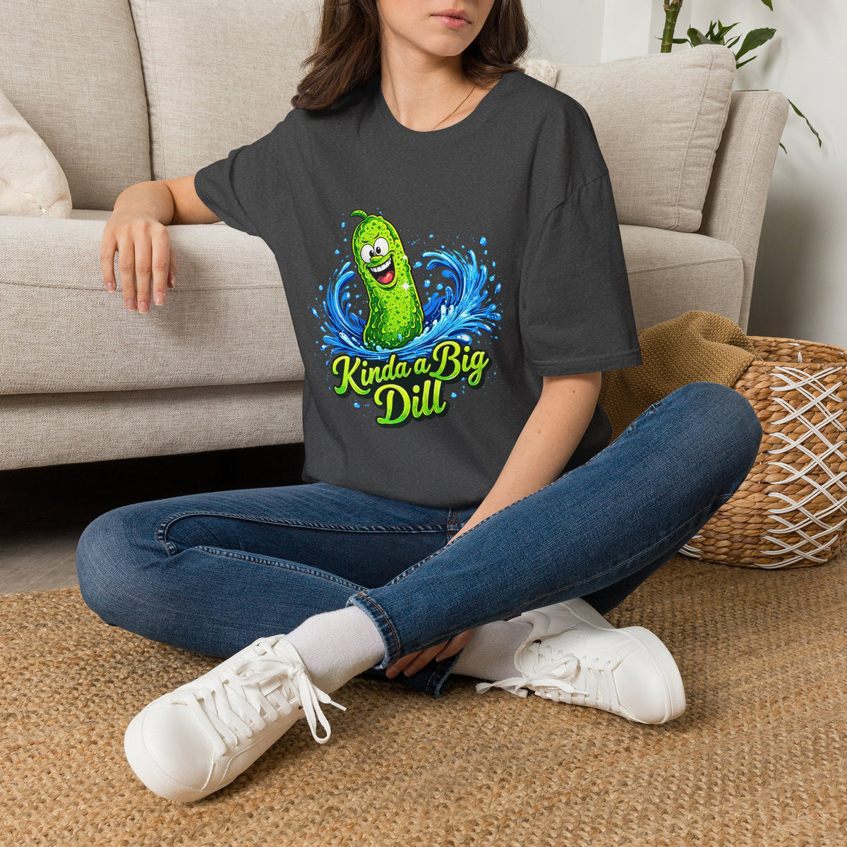 MD - Kinda a Big Dill T-Shirt – Funny Pickle Graphic Tee