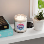 Soy Candle — "Never Let Anyone Dull Your Sparkle" Inspirational Scented Candle (9oz)