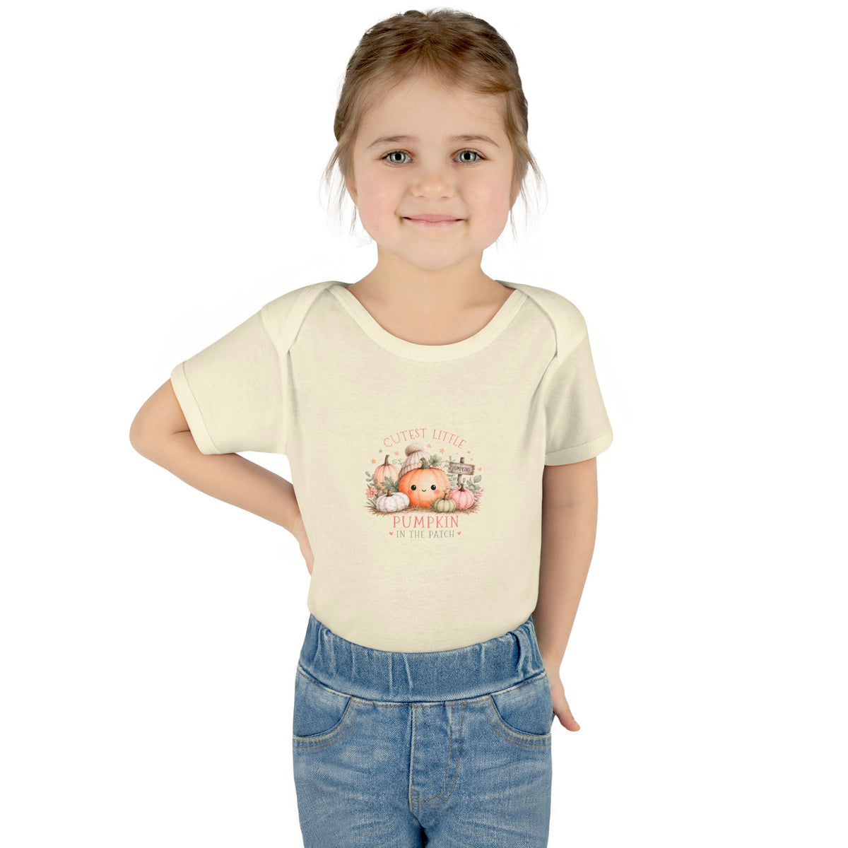 Cute Pumpkin Baby Bodysuit - 'Little Pumpkin' Fall Infant Onesie