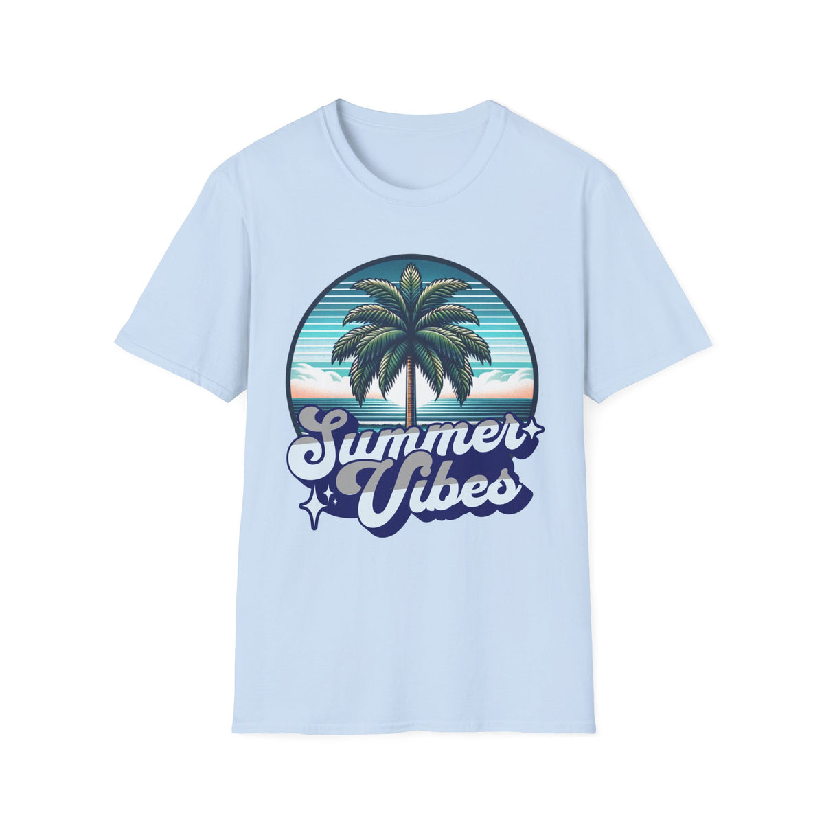 Summer Vibes Palm Tree T-Shirt
