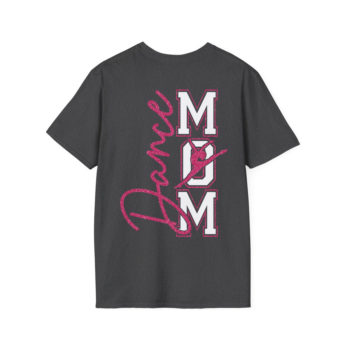 Dance Mom T-Shirt — Pink Script Dance MOM Tee